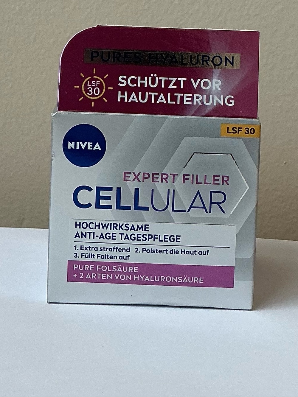 NIVEA Cellular Expert Filler Anti-Age Day Cream SPF 30 Hyaluronic Acid 50ml